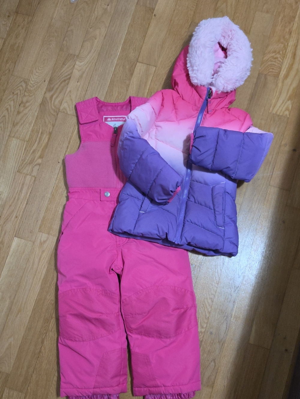 Snozu Pink Kids Jacket
